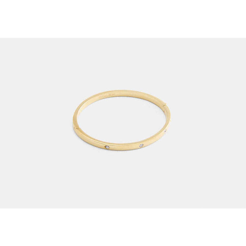Stone Hinged Bangle